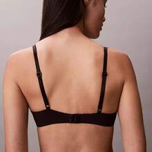 Calvin Klein Attraction Push-Up Plunge Bra  QF7578 Underwear  Women  Bras + Bralettes - 黑色 - 查看 3