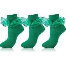 Dark Green - 3 Pairs