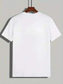Camiseta del Día del Padre de la marca Cru Azul El Mejor Papá Por Siempre,  usar en todas las estaciones, , 180G, peso pesado, tallas S - 6XL - Blanco - Ver 2