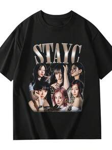 Women T-Shirts - Black - View 7