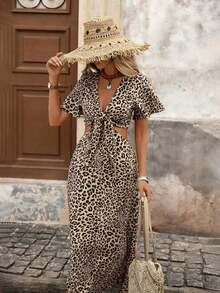 Women Midi Dresses - 柿子2 - 查看 7