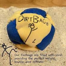 World Famous Brand Dirtbag Badminton Socks, 8-Piece Synthetic Sand Filled Design, Suitable For Shuttlecock Kicking - Multicolor - View 7