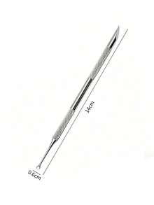 1 pieza Removedor de piel muerta y cortaúñas multifuncional de acero inoxidable, herramienta de manicura portátil - Multicolor - Ver 7