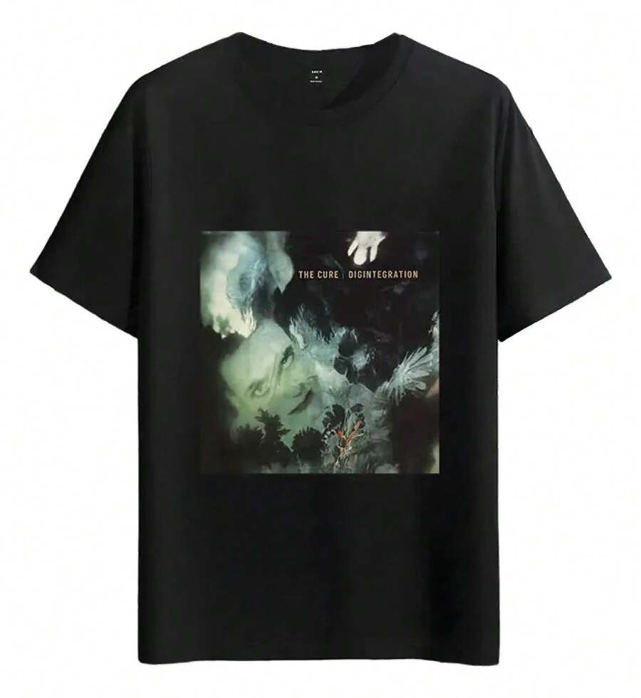 Camiseta Muscle Freaks Disintegration Album Estilo The Cure Makeup bag Beach towel Decoración para el hogar Alfombra baño Bathroom accessories Dispensador de - Negro - Ver 1