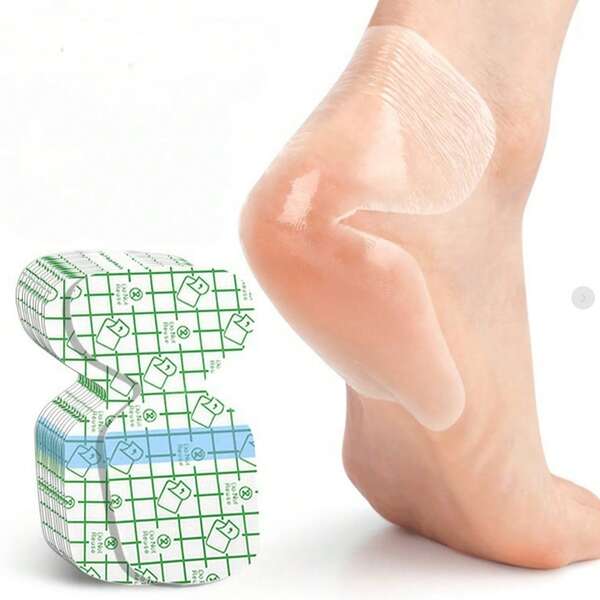 Transparente PU unsichtbare Fersen-Anti-Abnutzungs-Aufkleber, selbstklebende Blasen-Schutz-Fersenpolster, High Heels lockere Schuhe Anti-Rutsch...