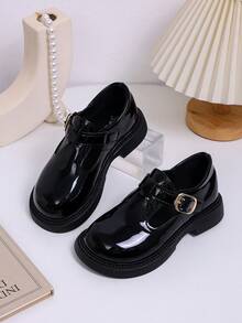 Girls' Flat Shoes Spring/Autumn New Shoes Vintage Soft Sole Performance Shoes Outdoor Shoes - Black - View 17