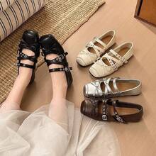 Women Flats - Black Flat-soled Upgraded Version - View 5