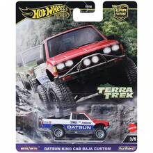 Hot Wheels Off-Road Vehicle Set, Including 2 Diecast Models: Pajero, Hummer, Land Cruiser, Jeep, Toyota Land Cruiser - Multicolor - View 12
