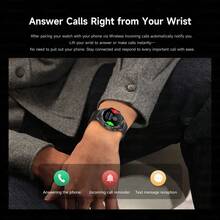 Reloj 6 Pro Upgrade Smart Watch Hombres Gps Deportes Fitnes Impermeable Siempre Reloj Business Smartwatch Hombre Para Android Io - Acero Negro - Ver 5