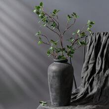 1个11英寸陶瓷内衬花瓶，复古乡村风装饰瓶，客厅家居饰品，插花容器，适合作为母亲节及其他节日礼物送给家人和朋友 - A - 查看 11