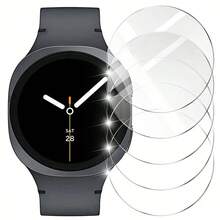 10 Pieces Of Tempered Glass Screen Protector Film, Transparent Glass Cover Screen Film, Compatible With Samsung Watch5 40mm Watch5 44mm 5 Pro 45mm Watch3 41/45mm Gear S1 Active Gear S2 Gear S3 Gear Sport Gear S4 WATCH Galaxy 42mmWATCH Galaxy 46mmwatch Galaxy3 41mm Watch Galaxy3 45mm Watch4 40mwatch4 44mm Classic4 42mm Classic4 46mm Watch6 40mm Watch6 44mm - Multicolor - View 7
