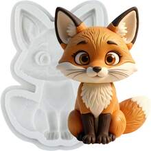 Animal Fondant Mold Silicone Molds Sugar Cake Decorating Cupcake Topper Chocolate Candy Gum Paste Polymer Clay - Gray - 查看 1
