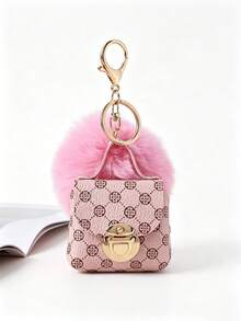 Monedero mini con estampado retro, bolsa portátil para guardar monedas y auriculares, bolsita pequeña y linda como colgante, decoración para mochila o bolso - Multicolor - Ver 11