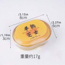 1個奶油起司蛋糕捏捏樂，半熟起司麵包軟綿滋潤，創意紓壓小禮物，適合送給親友，趣味逼真蛋糕紓壓玩具（產品在運輸過程中可能受損，外盒可能壓扁，產品可能有些許氣味，請謹慎購買，非完美品，完美主義者請勿購買） - 彩色 - 查看 10