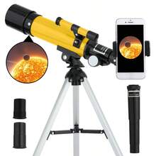 1pc Astronomical Telescope With Tripod, 90x Refracting Telescope And Moonlight Filter, Suitable For Beginners Adults/Children Astronomy Enthusiasts To Explore Moon And Stars - Multicolor - View 9