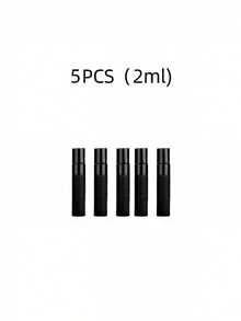 5/10/20pcs (2ML/3ML/5ML) Refillable Portable Perfume Spray Bottles, Mini Perfume Refillable Sprayer, Cosmetic Essence Water Storage Container, Perfume Spray Bottle, Perfume Spray Pump Box, Mini Pocket Perfume Sprayer, Refillable Perfume Dispenser Transfer Tool - Black - View 8
