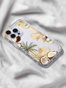 Floral And Butterfly Print Phone Case Compatible With IPhone And Galaxy, Protective Case With Christian Cross And Bible Verse - 多色 8 - 查看 6