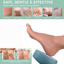 Dụng cụ loại bỏ chai sần 3 trong 1 bằng công nghệ nano-thủy tinh dành cho da chết - màu xanh lá - Xem 7