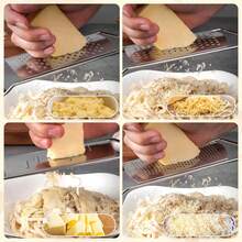 4pcs Set Stainless Steel Grater, Multi-Function Vegetable Cutter, Lemon Cheese Shaver, Ginger Shaver - Multiple Styles and Colors - View 9