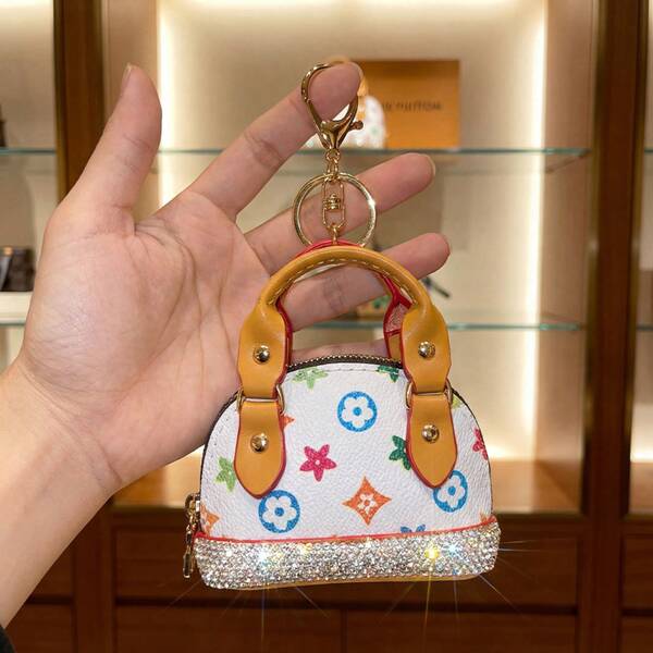 New Retro-Print Luxury Handbags, Earphone Bags, Car Key Cases, Car Charms, Women's Mini Coin Purses, Storage Bags, Money Pouches, Birkin Bags