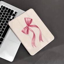 1 chiếc ốp lưng máy tính bảng Coquette màu hồng in hình nơ, chất liệu TPU mềm dẻo, có ngăn đựng bút, tương thích với iPad thế hệ thứ 10 10.9 inch 2022 / Air 13 (M3 2025) / Air 11 (M3 2025). Tương thích với SAMSUNG, , Oppo Pad, Matepad, Vivo Pad, Honor Pad. - Nhiều màu - Xem 6
