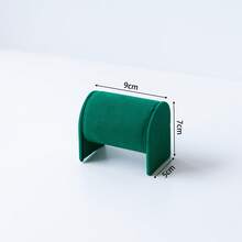 1 pieza Soporte de exhibición de reloj de fibra ultra fina, soporte de reloj, soporte de exhibición de pulsera, collar y joyería, y accesorio de fotografía, adecuado para hombres y mujeres como regalo festivo y almacenamiento de joyería - Soporte para pulsera/reloj - Ver 2