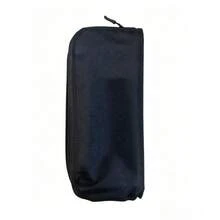 Portable Folding Stool With Storage Bag, Foldable Camping Stool, Outdoor Footrest Stool, Suitable For Queuing, Resting, Etc., Can Be Opened And Sat On At Any Time - Black - View 9