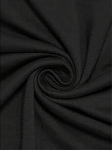 Camiseta Casual de Manga Corta para Mujer - Estampado Geométrico, Top de Verano con Cuello Redondo Transpirable, Camisa Ligera Lavable a Máquina, Ropa Cómoda y Fácil de Cuidar, Diseño Vibrante, Ajuste Confortable - Negro - Ver 5