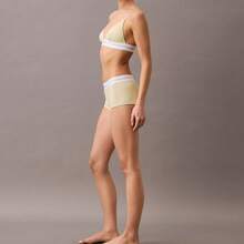 Calvin Klein Cotton Modal Stretch Rib Unlined Triangle Bralette QF8248 Underwear  Women  Bras + Bralettes - Khoảng đất trống trong vườn - Xem 3