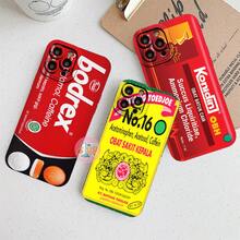 Funda para teléfono con diseño especial de caramelos indonesios, adecuada para teléfonos Apple, 17Pro/Pro Max, 16Plus/17E, 15, 14, 13, 12, 11, S26, S25, S24, S20, S21, S22, S23, A34, 5GA04E/M04, A05S, Pixel 10, 9, 8, envío local, funda elegante para teléfono. - 2 - Ver 3