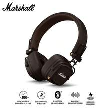 Marshall Major V 貼耳式藍牙耳機,無線耳機,可折疊,100+ 小時無線播放時間 - 查看 15
