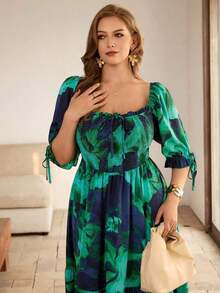 Plus Size Dresses - Multicolor 7 - View 10