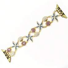 Pulsera de reloj inteligente de moda para mujer, adecuado como regalo para la novia - Multicolor - Ver 8