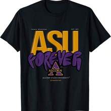 The Yard Essentials - Alcorn State University - ASU Forever T-Shirt - Black - View 6