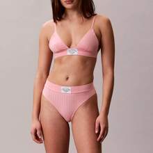 Calvin Klein Heritage Classic Cotton Stretch Lightly Lined Triangle Bra QF8894 Underwear  Women  Bras + Bralettes - Quả mọng mềm - Xem 5