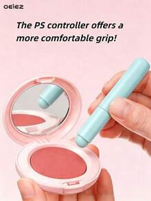 OEIEZ Mini Silicone Lip Brush, Soft And Smooth, Suitable For Lipstick, Lip Balm, Lip Gloss, Hygienic And Easy To Clean, Portable Travel Makeup Tool, Perfect For Gifts - Mint Blue - View 2