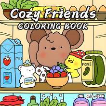 GDTME Horroy: A Cute And Creepy Coloring Book For Teenagers, 24 Pages Of Simple Lines, Easy To Color, Relaxing, A Suitable Birthday Gift For Goth Enthusiasts, Back-To-School Gift, Halloween, Stationery, Gift For Women, 7.9x7.9 Inches. - Cute Coloring - View 10