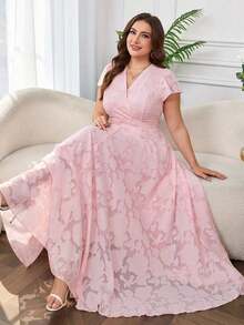 Plus Size Dresses - Rose - View 1