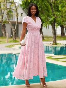 Plus Size Dresses - Rose - View 5