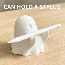 Halloween Ghost Phone Holder, Creative Desktop Ornament, Dual-Use Stand For Phone And Pen Storage - Multicolor - View 5