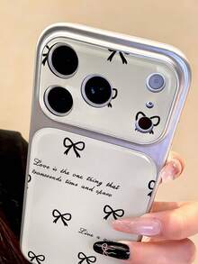 Instant 17 Bowknot Phone Case - Large Window Full-Body Shockproof Protective Cover, Suitable For IPhone 17/17 Air/17 Pro/17 Pro Max, 16/16 Pro/16 Pro Max, 15/15 Pro/15 Pro Max, 14/14 Pro/14 Pro Max, 13/13 Pro/13 Pro Max, 12/12 Pro/12 Pro Max, 11/11 Pro Max, Dust-Proof, High-Value, Popular - Note: There Is A Protective Film On The Surface, Please Peel It Off Before Use - Multicolor - View 3