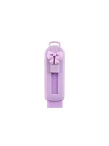 [Customized]1pc Push-Pull Eraser Set, Cute Bow-Shaped Eraser, Made Of Durable ABS Material, Push-Pull Design, Macaron Color Scheme, Suitable For Office And School Use, Back To School, Graduation Season, Etc., Personalized Gift For Friends And Family.,Back To School - Multicolor - View 9
