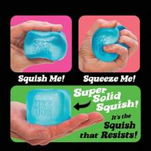 2026 New Schylling Need Nice Oh Soft Cute Cube Toy - Muscle Candy Shaped Stress Relief Toy, Malt Texture, Squeeze Squeeze Squeeze, Adult Anxiety Relief Toy Large Square Squeeze Toy, Teenager & Adult Stress Relief Square Squeeze Toy, 4 Color Slow Rebound Square Toy, Birthday Gift, Holiday Gift - Multicolor - View 6