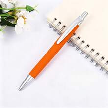 1/20/50pcs Customized Multi-Color Ballpoint Pens, Smooth Writing Without Leaking. Supports Laser Engraving Of Company Logo, Name Or Short English Sentence, Suitable For Business Office And Student Daily Writing - Multicolor - View 12