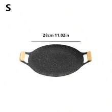 Korean Grill In Two Sizes, With A Round, Non-Stick Grill Plate (28 Cm), Ideal For Home And Outdoor Use – A Must-Have For Every Kitchen - View 10