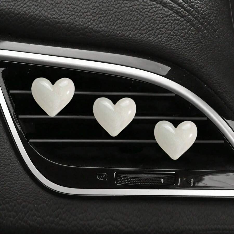 Decoración con forma de corazón para la rejilla de ventilación del coche - A - Ver 1