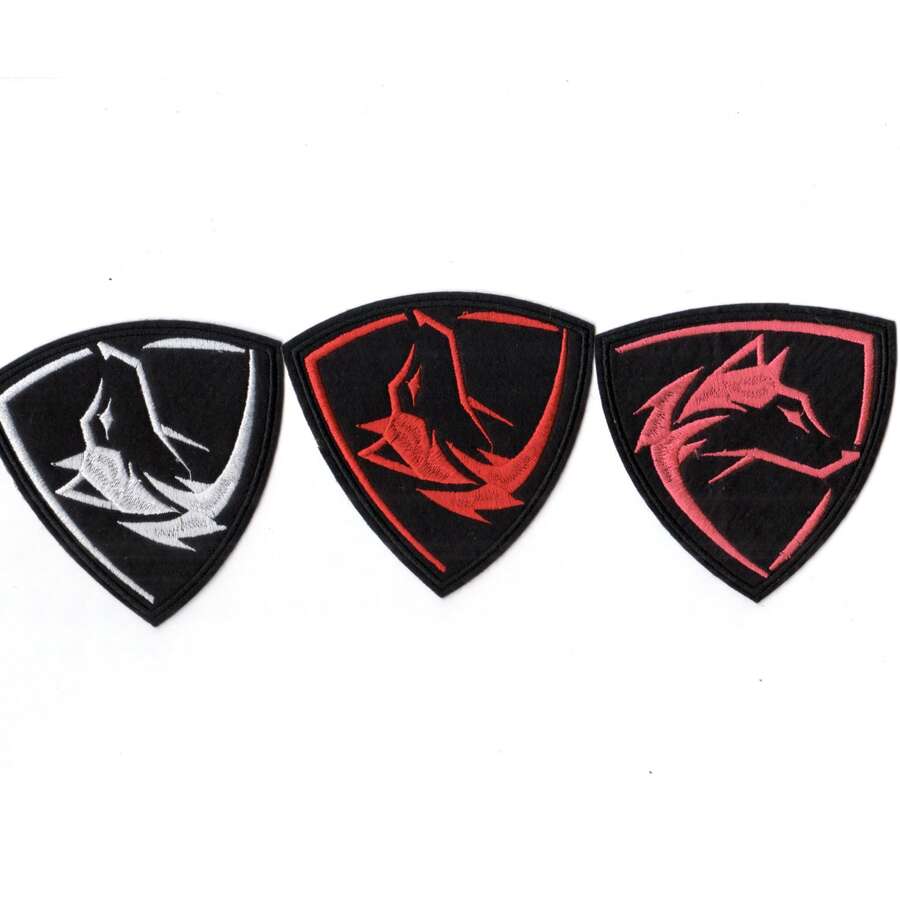 Miếng vá thêu hình cáo, hình thêu hoạt hình dễ thương, có thể ủi hoặc may, thích hợp để tự làm quần áo, túi xách, giày dép, mũ. - Phiên bản ủi - Xem 1