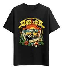 Muscle Freaks  Summer Beach Hammock Style T-Shirt - Black - View 6