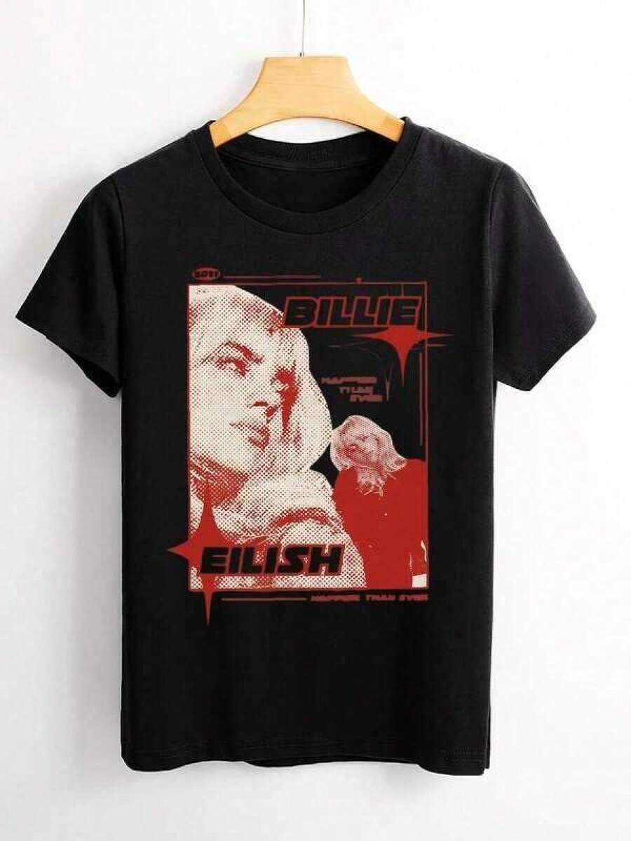 Women T-Shirts - Black - View 1