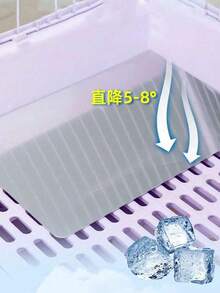 1个铝制宠物降温垫，适用于仓鼠、兔子、小猫等小型宠物，夏季适用，宠物降温用品 - 銀色 - 查看 2